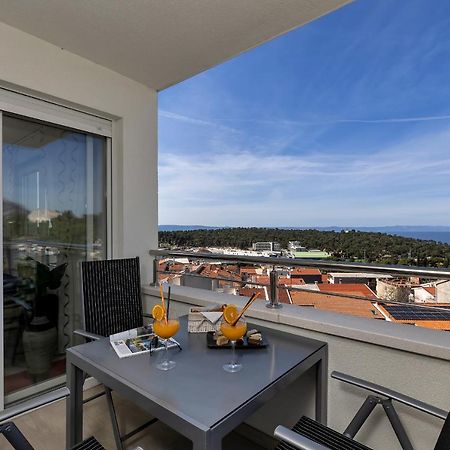 Apartment Navis, Sea View Makarska Bagian luar foto