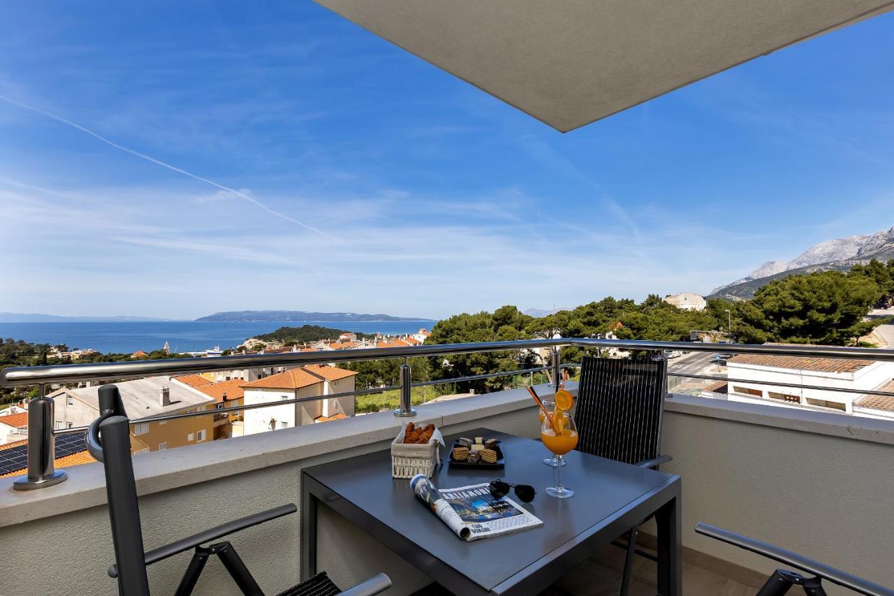 Apartment Navis, Sea View Makarska Bagian luar foto