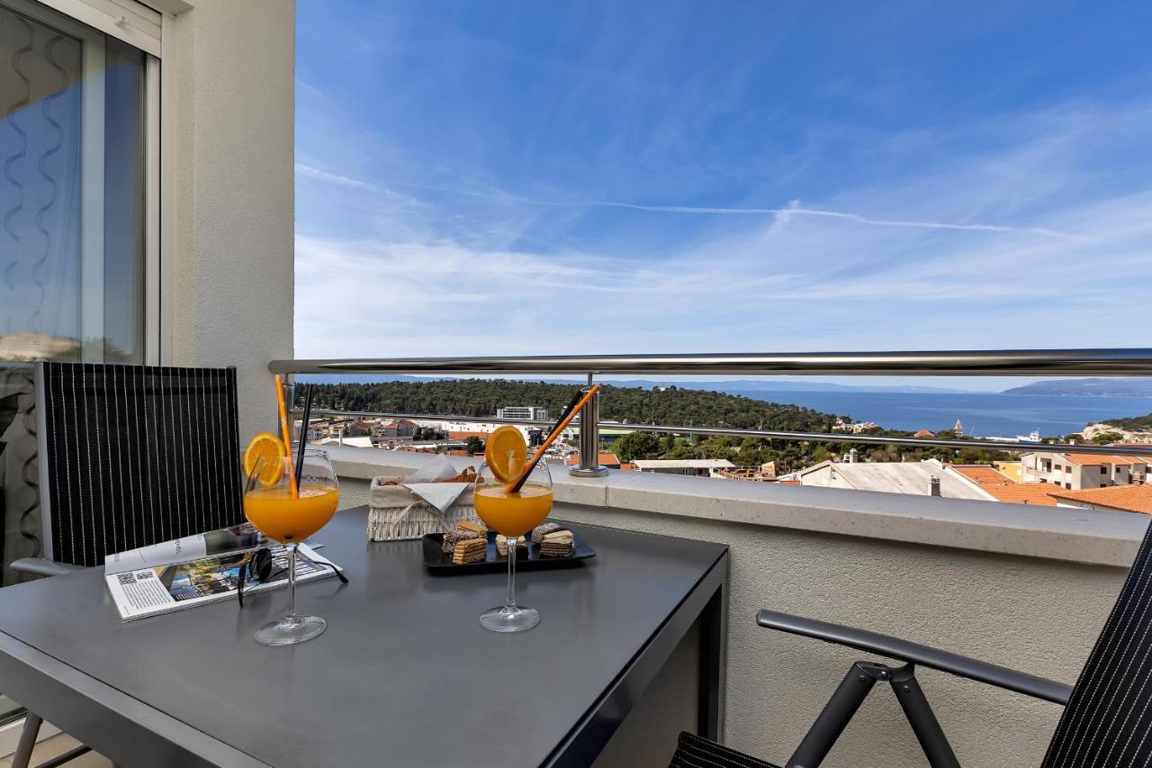 Apartment Navis, Sea View Makarska Bagian luar foto