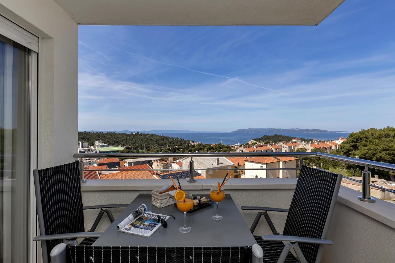 Apartment Navis, Sea View Makarska Bagian luar foto